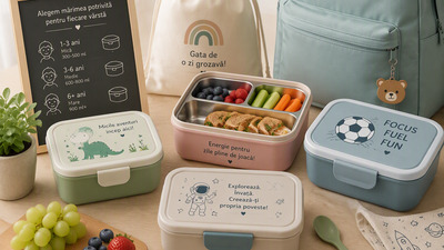 Lunch box personalizat: cum alegi modelul potrivit pentru vârsta copilului