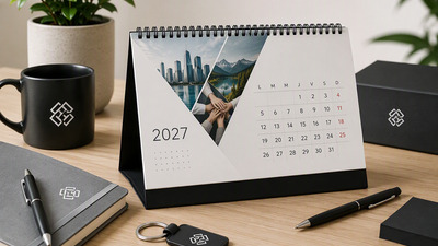 Calendarul 2027, cadoul corporate care lucrează pentru tine 365 de zile