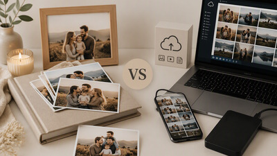 Printarea fotografiilor vs. păstrarea în mediu digital: ce alegi?
