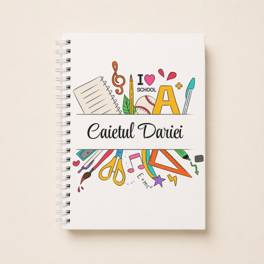 Caiete personalizate