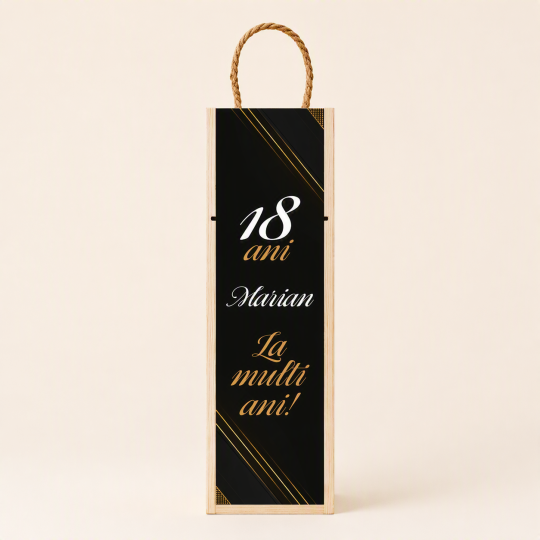 Cutii de vin personalizate