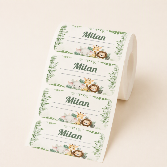 Etichete scolare personalizate