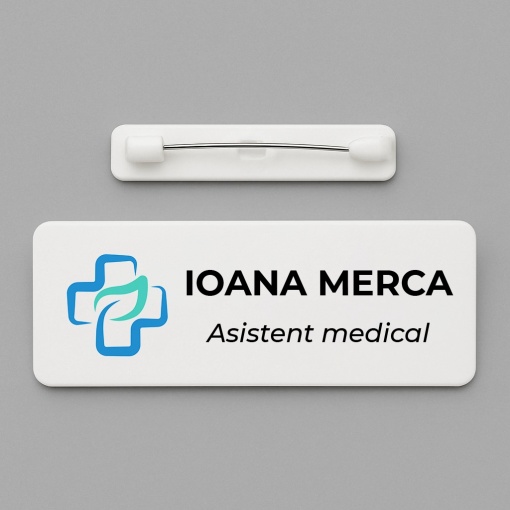 Ecuson personalizat pentru farmacist / asistent de farmacist