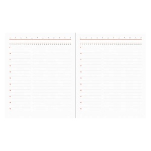 Agenda nedatată NATURA, 16,5 x 20 cm, 3, Creativ.ro