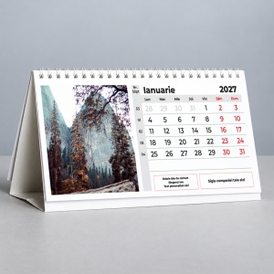 Calendar de birou DL, personalizat cu logo-ul firmei, 3, Creativ.ro