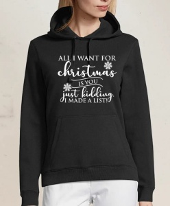 Hanorac personalizat All I want for Christmas,1,Creativ.ro
