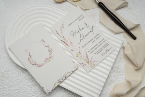 Invitatie de nunta florala, 101x154mm – 9268,1,Creativ.ro