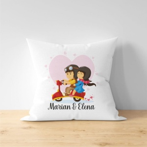 Perna personalizata cuplu II