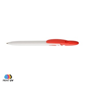 Pix personalizat RICO White din plastic ABS, 11, Creativ.ro
