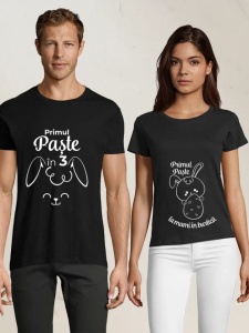 Set de tricouri personalizate Primul Paste la mami in burtica,2,Creativ.ro