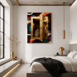 Tablou canvas street art „The Vault