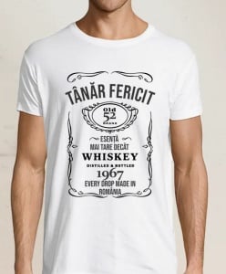 Tricou personalizat aniversar JACK DANIELS,1,Creativ.ro