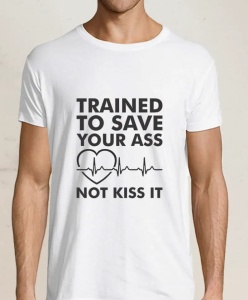 Tricou personalizat Trained to save,3,Creativ.ro