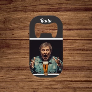 Desfacator personalizat cu nume si fotografie