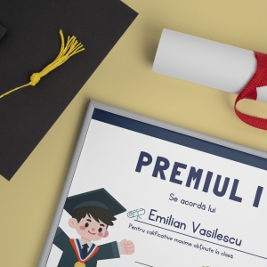 Diploma personalizata pentru sfarsit de an scolar,2,Creativ.ro