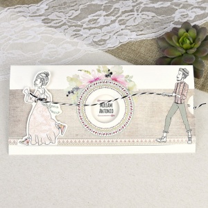 Invitatie de Nunta Comica cu Plic, 102x216mm – 39634,2,Creativ.ro