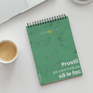 Notebook personalizat cu Prostii pe care trebuie sa le fac,1,Creativ.ro