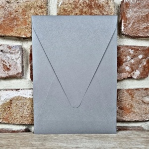 Plic argintiu mat 14x20cm, Z9368-Z9194
