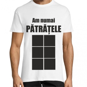 Tricou Am numai patratele