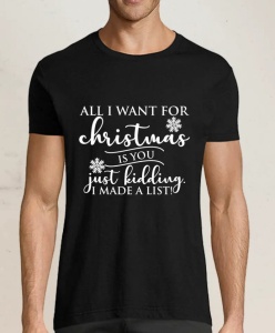 Tricou personalizat All I want for Christmas, 4, Creativ.ro