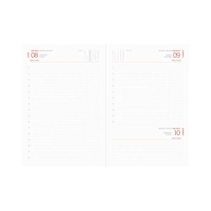 Agenda datată-zilnică Basic, 14x20.5cm , 2027, 2, Creativ.ro