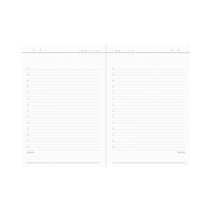 Agenda nedatată DOMINO, 14 x 20,5 cm, 2, Creativ.ro