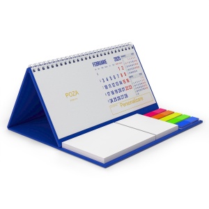 Calendar de birou cu notite personalizat 2026