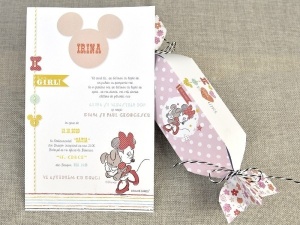 Invitatie de Botez Bomboana Minnie – 15720,3,Creativ.ro