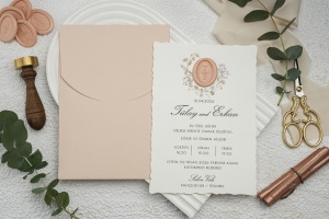 Invitatie de nunta, cu plic, 135x193mm – 9322,2,Creativ.ro