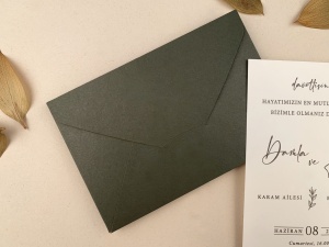 Invitatie nunta simpla si rafinata cu font caligrafic – 12258,2,Creativ.ro