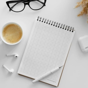 Notebook personalizat cu Start doing things for yourself, 3, Creativ.ro
