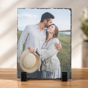 Piatra personalizata cu o fotografie - dreptunghiulara portret
