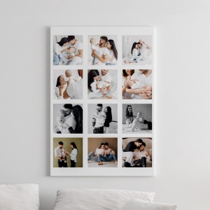 Tablou canvas personalizat cu 12 fotografii