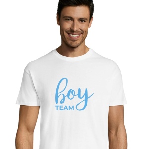 Tricou pentru gender reveal, Boy TEAM