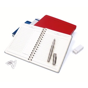 Agenda nedatată cu spira și elastic COMO, 15 x 21 cm, 4, Creativ.ro