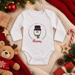 Body personalizat Primul meu Craciun