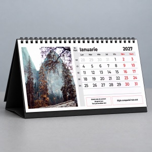 Calendar de birou DL, personalizat cu logo-ul firmei, 4, Creativ.ro