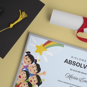 Diploma personalizata Absolvire scoala primara,2,Creativ.ro