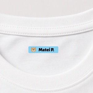 Etichete haine termoadezive mici 50x12mm personalizate cu nume, 2, Creativ.ro