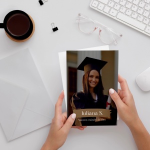 Felicitare personalizata cu fotografie si mesaj pentru absolvire, 5, Creativ.ro
