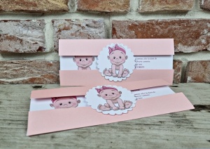 Invitatie de botez, bebelus, 85x212mm – 613,2,Creativ.ro