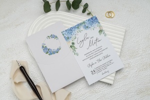 Invitatie de nunta, cu plic, 119x180mm – 9327,1,Creativ.ro