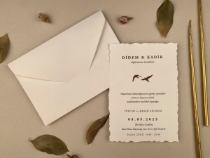 Invitatie de nunta eleganta cu margini ondulate – 12272,2,Creativ.ro
