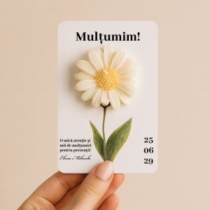 Marturii de botez - lumanare parfumata florala, 3, Creativ.ro