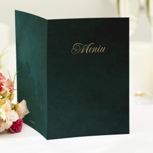 Meniu de nunta DEEP GREEN 70026,1,Creativ.ro