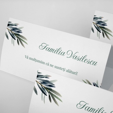 Plic pentru bani, model cu frunze, 95787,8,Creativ.ro