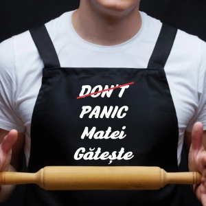Sort personalizat Don't panic,1,Creativ.ro