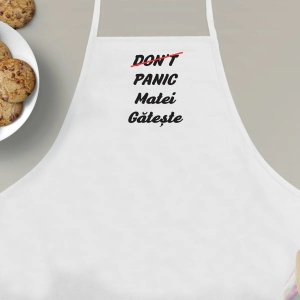 Sort personalizat Don't panic,2,Creativ.ro