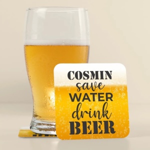 Suport de pahar personalizat - Beer