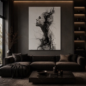 Tablou canvas portret de bărbat „Roots"